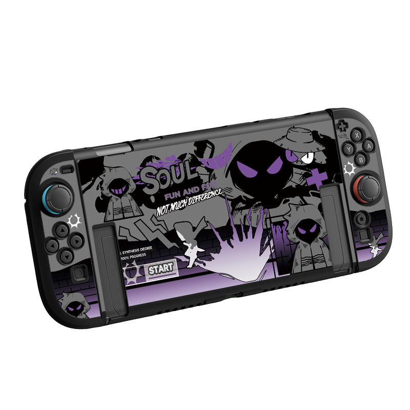 JEMDO Switch2 Protective Case Anti-Drop Transparent Soft TPU Cover for Nintendo 2025 Release Durable Shockproof Protection