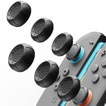 Jemdo Thumb Grip Covers for Switch 2/Switch Pro Controllers - Thickened & Raised Gaming Accessory