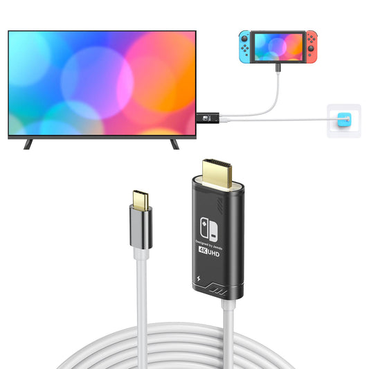 Jemdo Switch 4K HDMI Cable – Replace Your Dock & HDMI Cable for NS/OLED