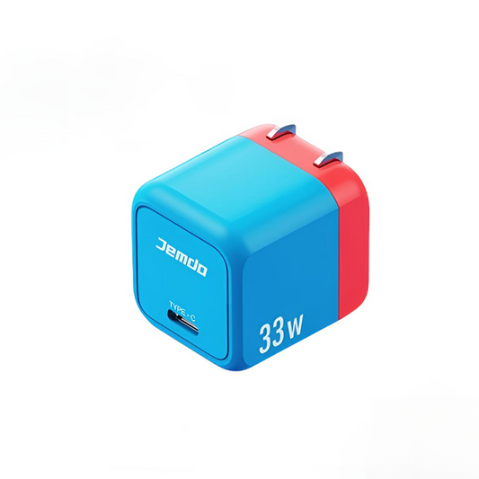 JEMDO 33W GaN Charging Kit for Switch, Mobile Phone, Tablet Fast Charging Game Accessories with 1m Data Cable
