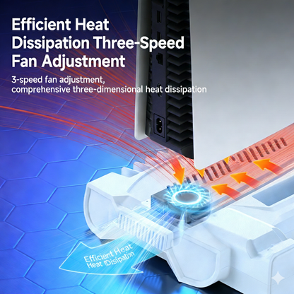 Jemdo PS5 All-in-One Charging & Cooling Dock