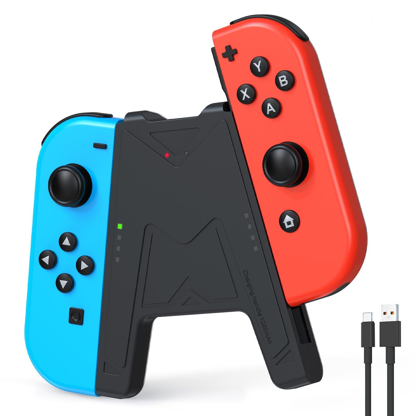 Empuñadura de carga para Joy-Con de Switch de JEMDO