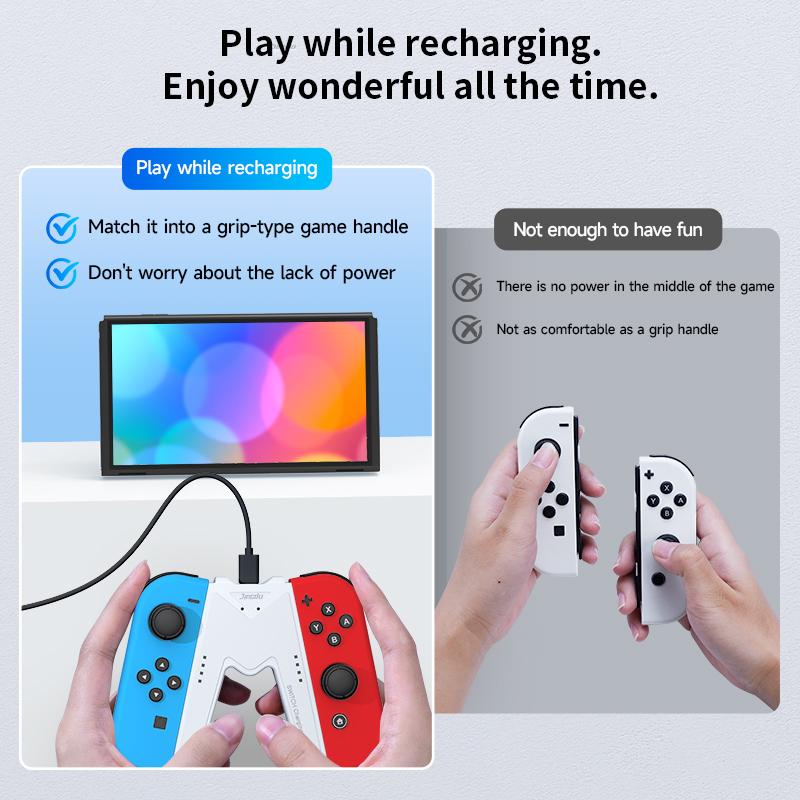 JEMDO Switch Joycon Charging Grip