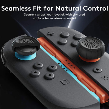 Jemdo Thumb Grip Covers for Switch 2/Switch Pro Controllers - Thickened & Raised Gaming Accessory