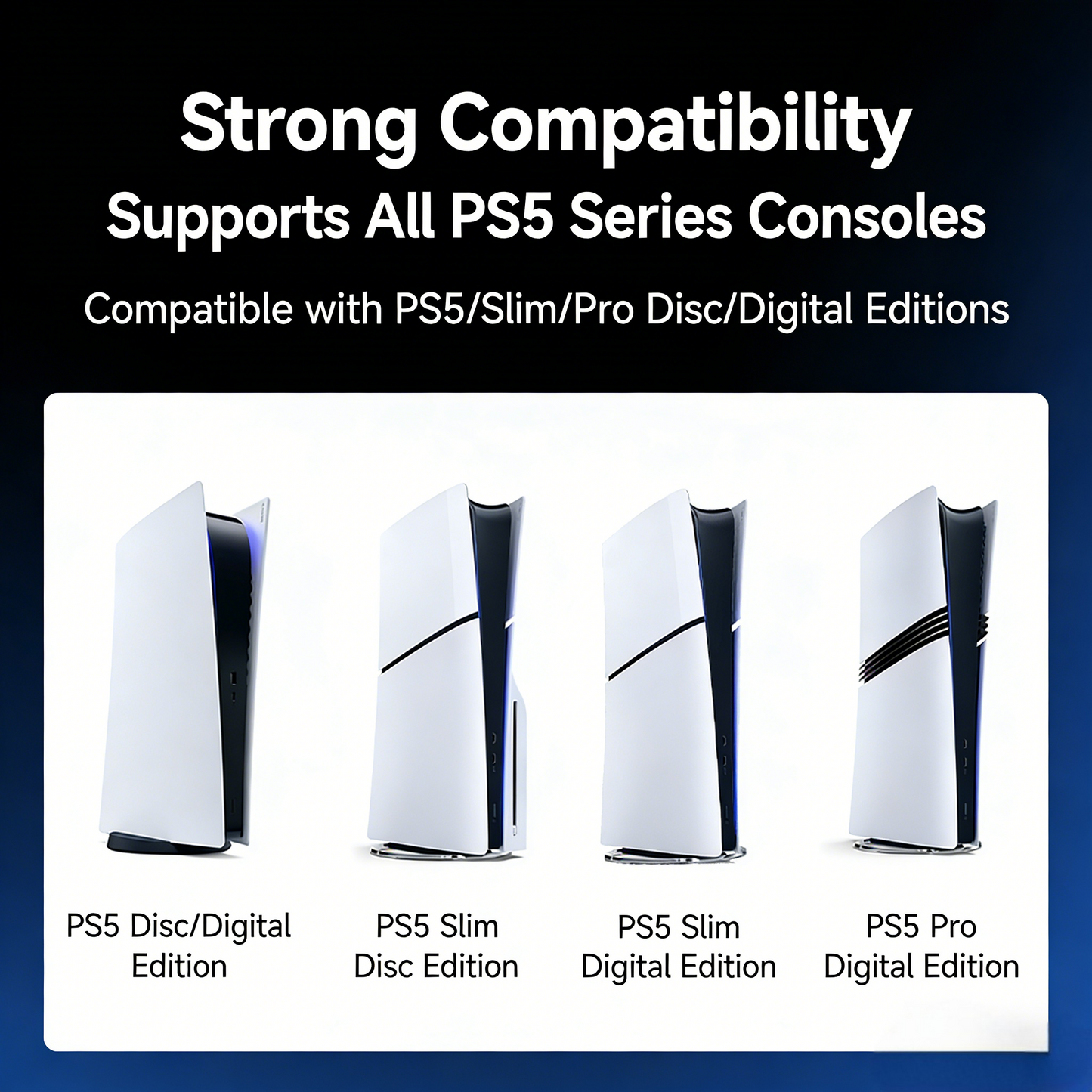 Jemdo PS5 All-in-One Charging & Cooling Dock