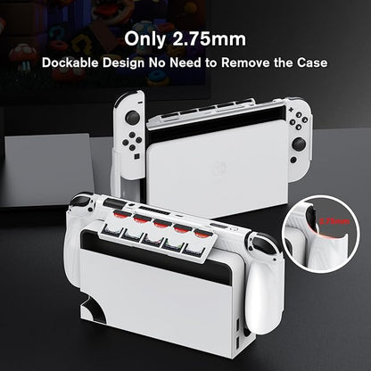 Estuche protector todo en uno OLED para Switch de JEMDO