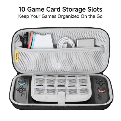 Jemdo Carrying Case for Nintendo Switch 2 - Large Capacity, Shockproof & Portable Gaming Accessory