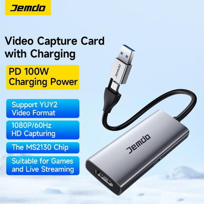 JEMDO USB 3.0 Video Capture Card