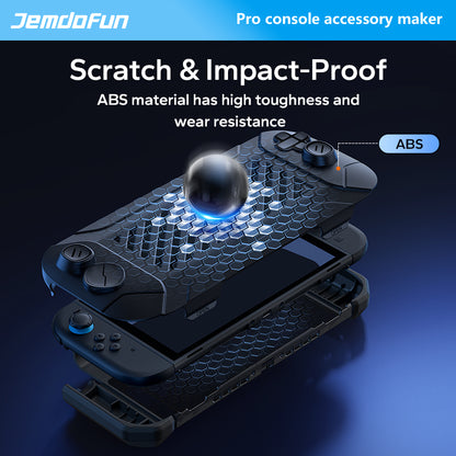 Jemdo for Switch 2 Protective Case Face Cover