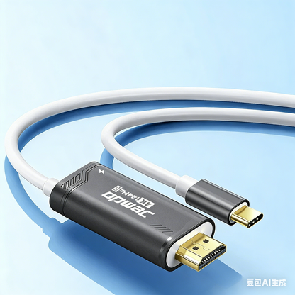 Jemdo 4K USB-C to HDMI Cable for Switch2/OLED