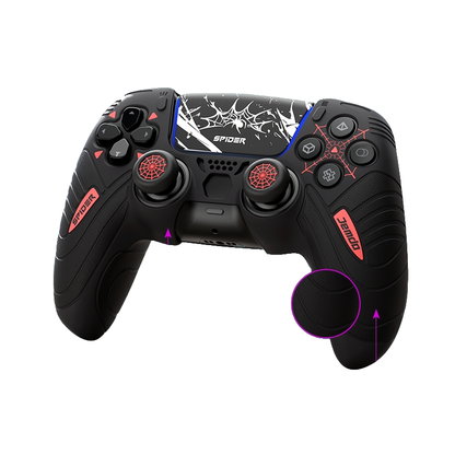 Funda protectora de silicona para mando de PS5 de JEMDO | Adhesivo gratuito
